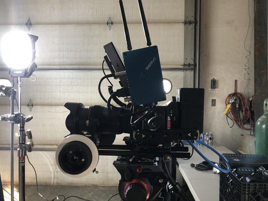 Behind the scenes on a Mahr Images production